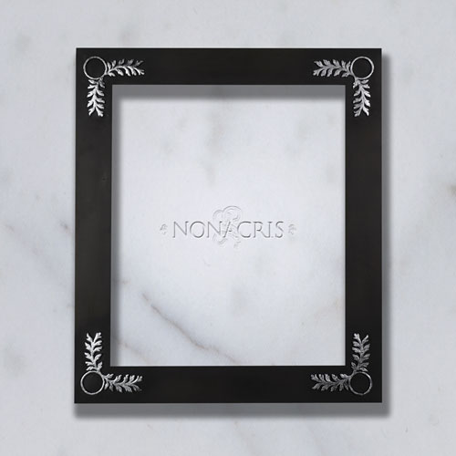 Floral01 BS (Black and Silver)