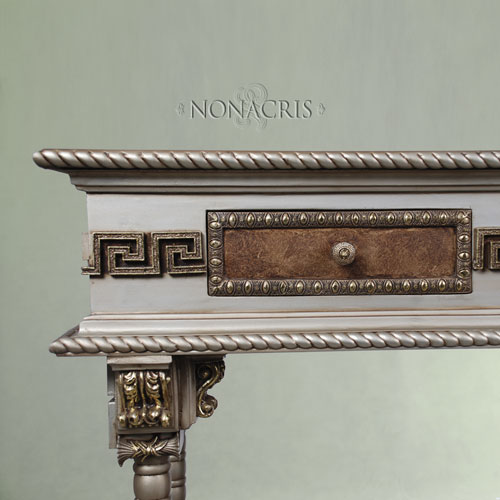 Byzantium Console Table ASB+SBL (Antique Silver Brown + Sienna Bronze Light)